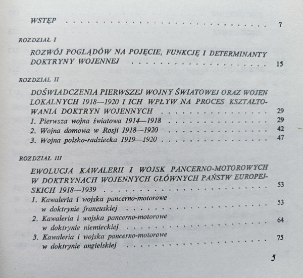 Wiktor Kucharski Kawaleria i broń pancerna w doktrynach wojennych 1918-1939