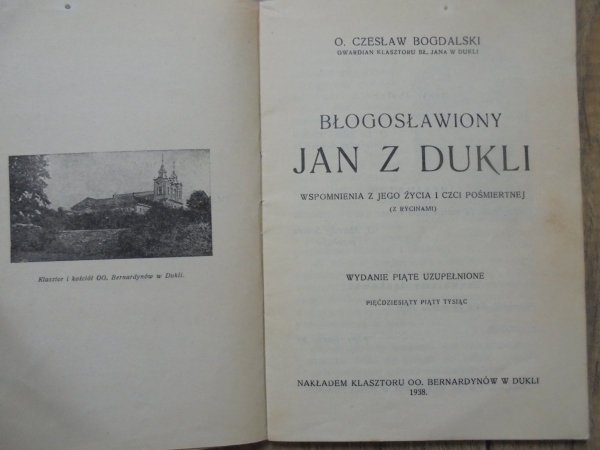 o. Czesław Bogdalski • Błogosławiony Jan z Dukli 