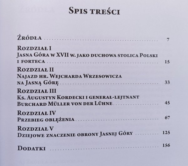 Ludwik Frąś Obrona Jasnej Góry w roku 1655