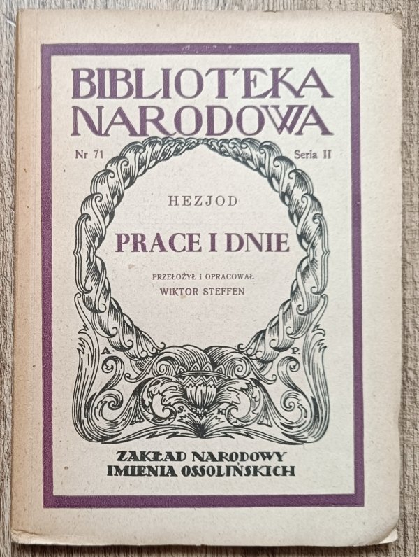 Hezjod Prace i dnie