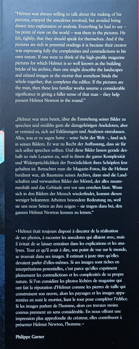 Helmut Newton Sex and Landscapes