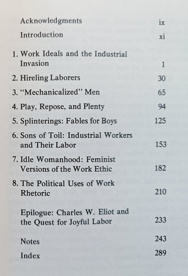 The Work Ethic in Industrial America 1850-1920