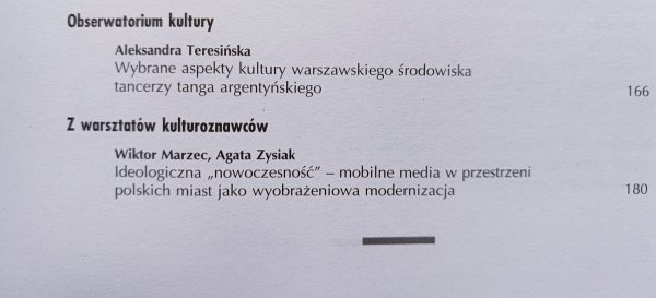 Kultura Współczesna 3 (69) 2011 / Ciało tańczące
