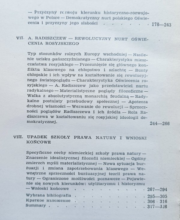 Maria Borucka-Arctowa Prawo natury jako ideologia antyfeudalna