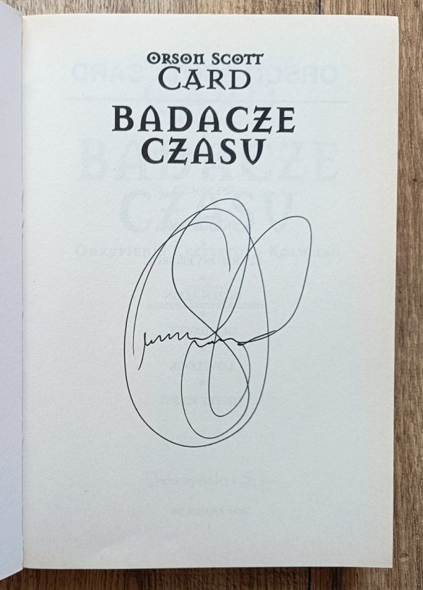 Orson Scott Card Badacze czasu