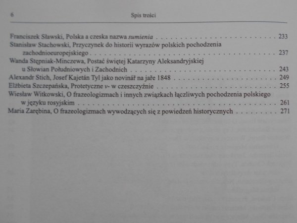 Studia z filologii słowiańskiej ofiarowane profesor Teresie Zofii Orłoś