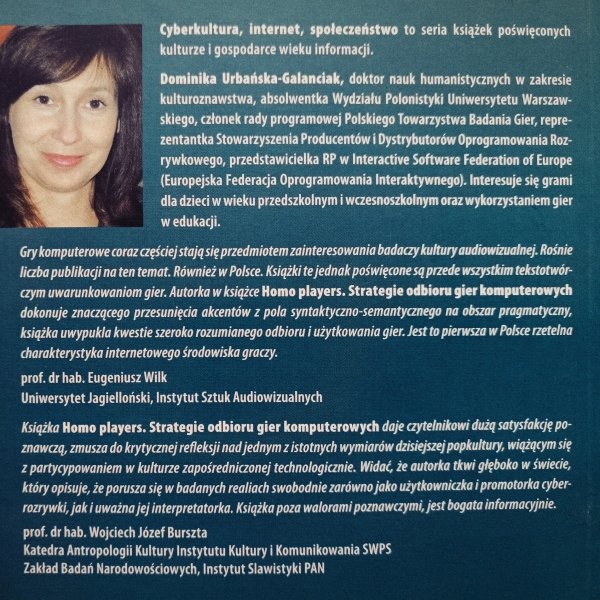 Homo players. Strategie odbioru gier komputerowych