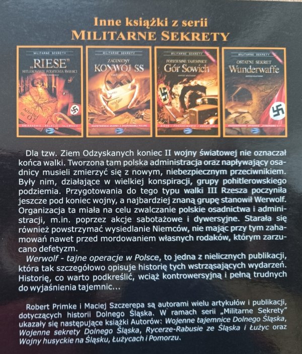 Werwolf. Tajne operacje w Polsce