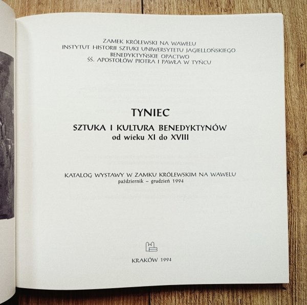 Tyniec. Sztuka i kultura Benedyktynów od wieku XI do XVIII