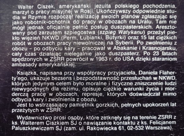Walter Ciszek, Daniel Flaherty Z Bogiem w Rosji