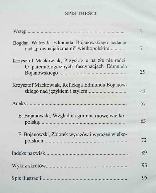Język i styl w kręgu zainteresowań Edmunda Bojanowskiego