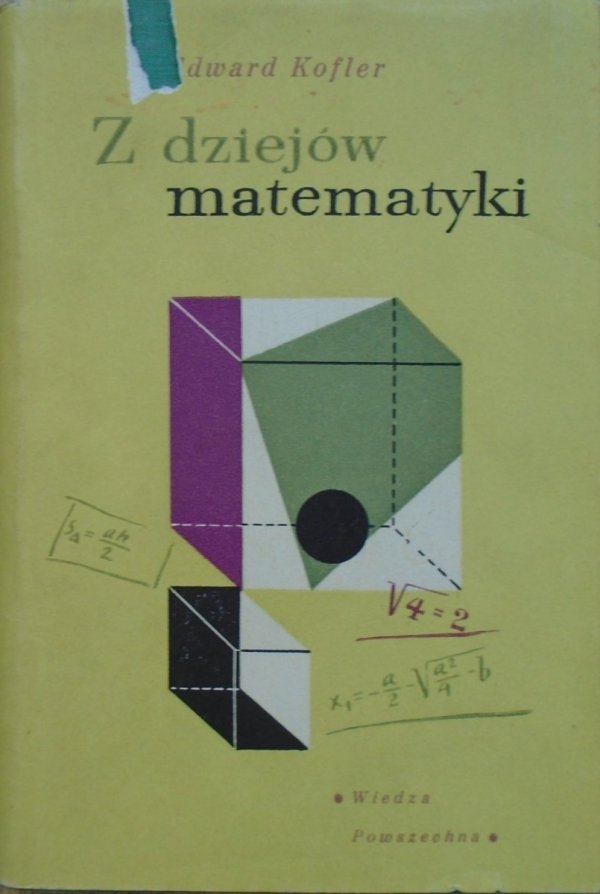 Edward Kofler • Z dziejów matematyki