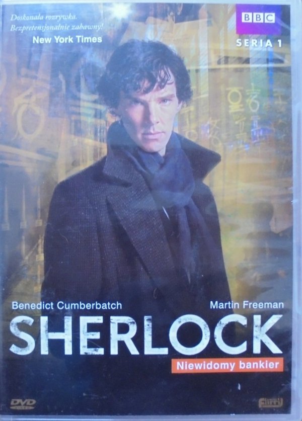 Benedict Cumberbatch. BBC • Sherlock. Niewidomy bankier sezon 1/2 • DVD