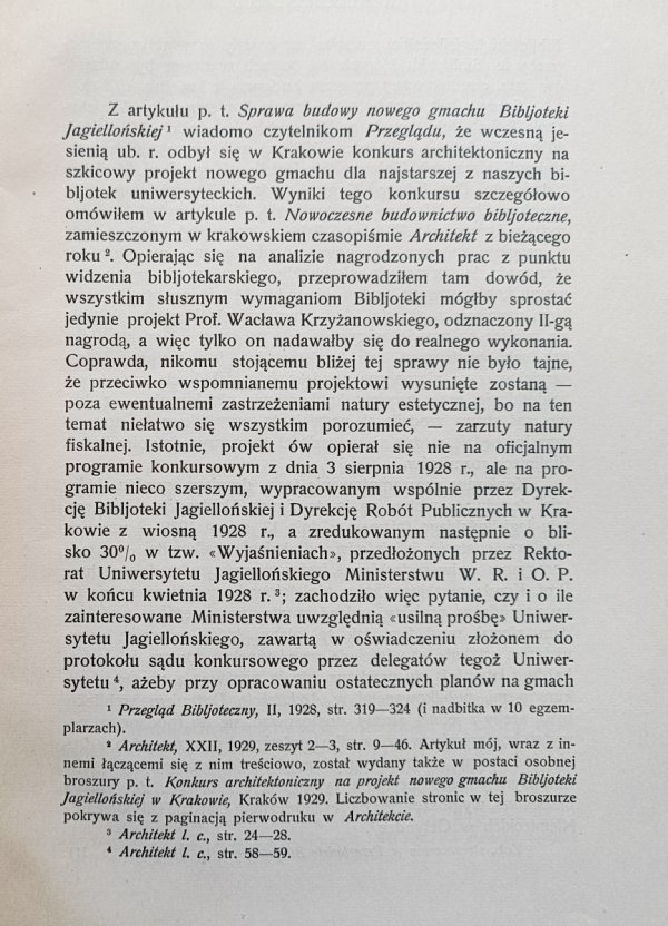 Plany nowego gmachu Biblioteki Jagiellońskiej w Krakowie