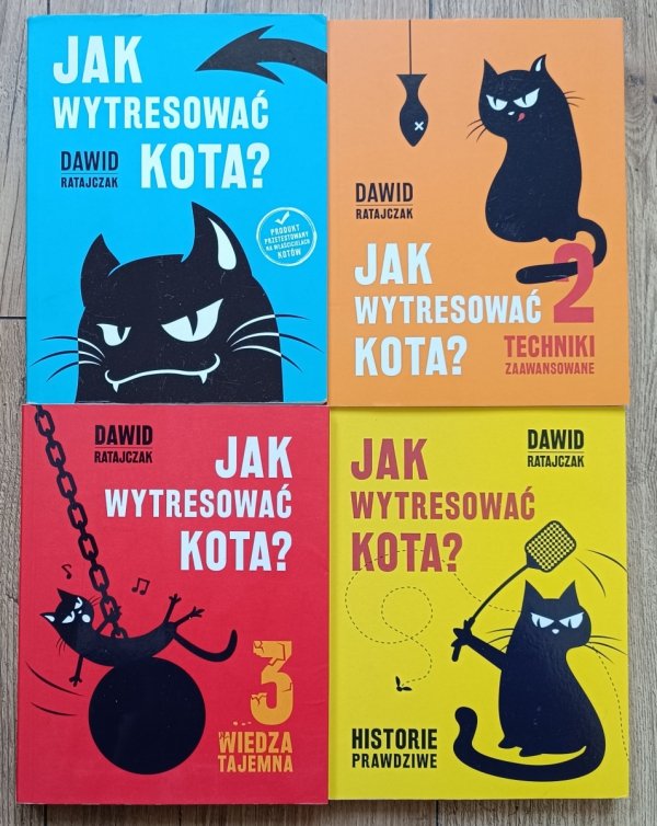 Dawid Ratajczak Jak wytresować kota? / zestaw 4 części