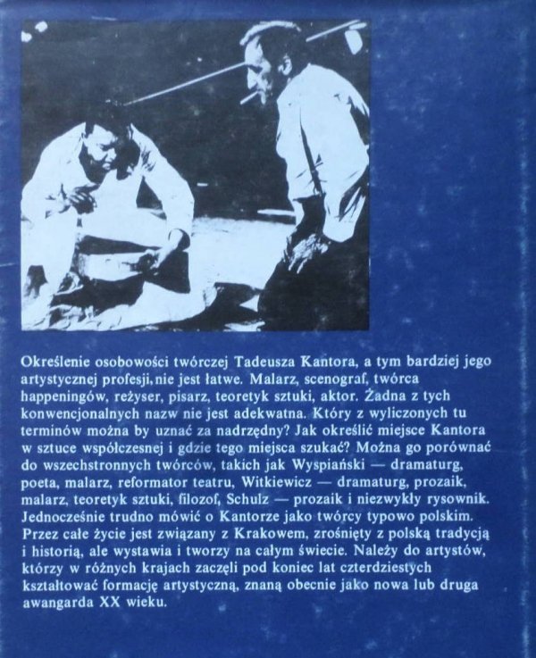 Jan Kłossowicz Tadeusz Kantor. Teatr