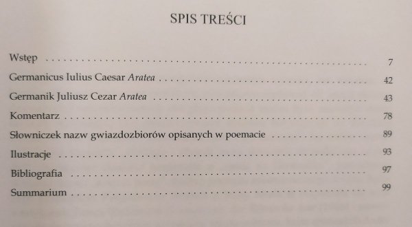Germanik Juliusz Cezar Aratea