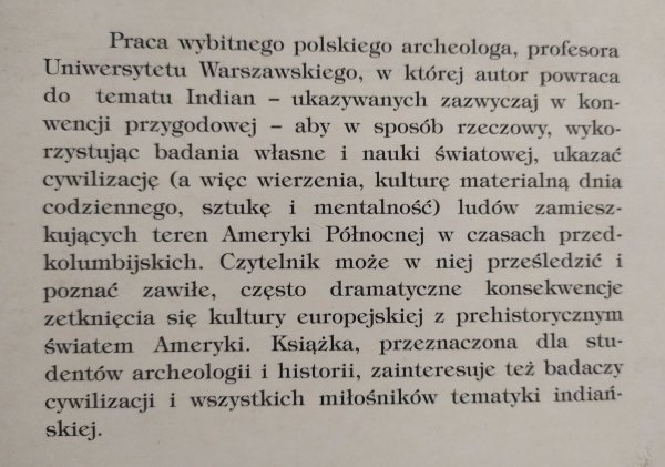 Jerzy Gąssowski • Indianie Ameryki Północnej