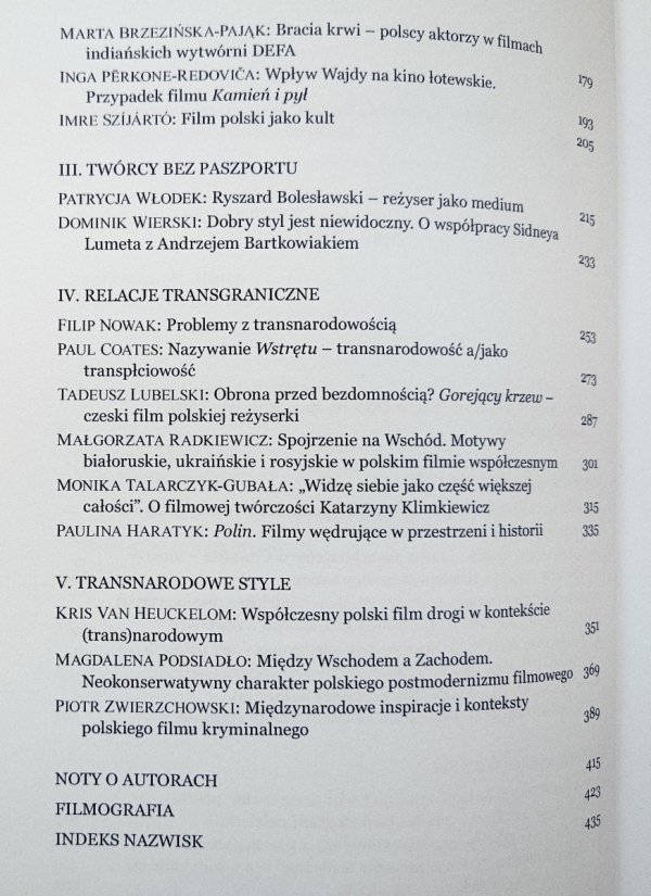 red. Sebastian Jagielski Kino polskie jako kino transnarodowe