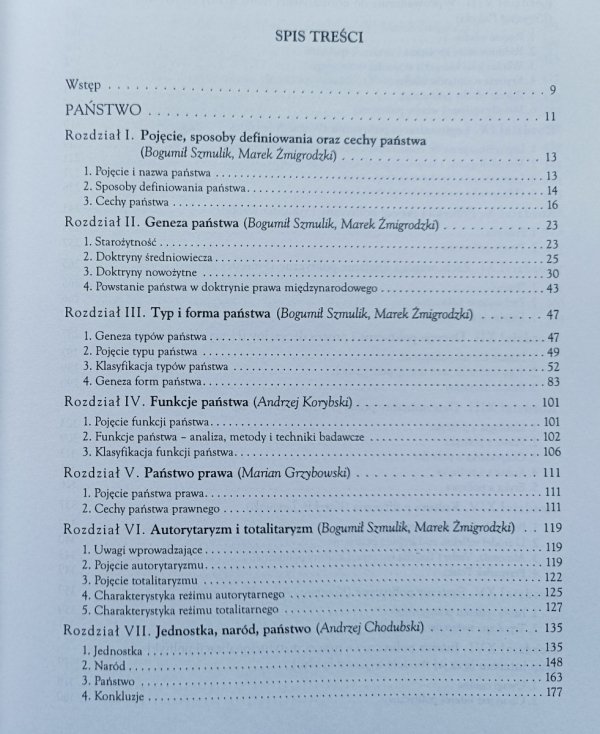 Wprowadzenie do nauki o państwie i polityce