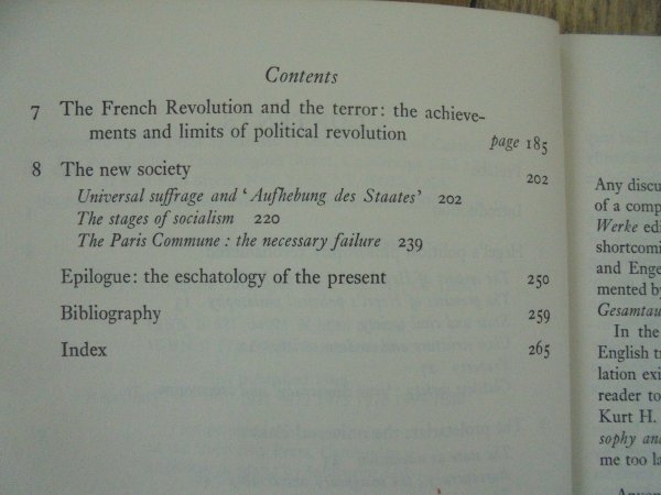 Shlomo Avineri • The Social and Political Thought of Karl Marx [Karol Marks]