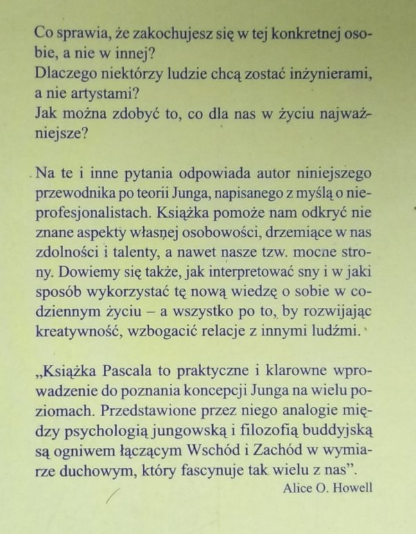 Eugene Pascal • Psychologia jungowska
