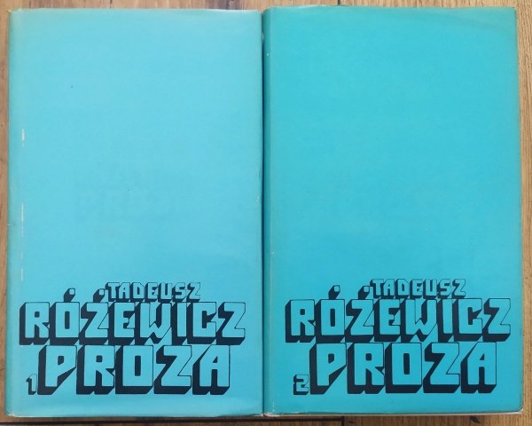 Tadeusz Różewicz Proza [komplet]