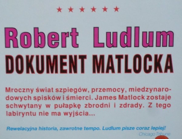Robert Ludlum • Dokument Matlocka