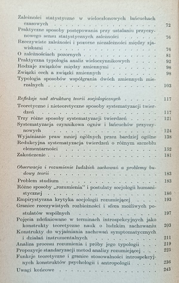 Stefan Nowak Studia z metodologii nauk społecznych