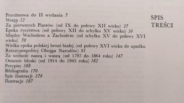Andrzej Nadolski • Polska broń. Broń biała