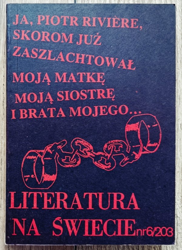 Literatura na świecie 6/1988 (203)