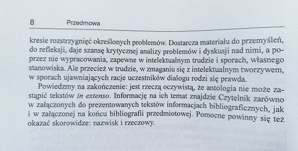 Etyka w teorii i praktyce. Antologia tekstów
