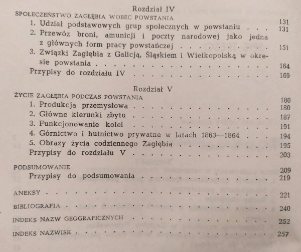 Ryszard Szwed Powstanie styczniowe w Zagłębiu Dąbrowskim