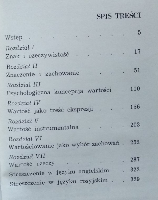 Hanna Buczyńska-Garewicz • Znak. Znaczenie. Wartość. Szkice o filozofii amerykańskiej