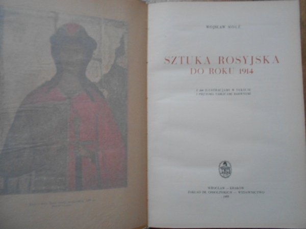 Wojsław Mole Sztuka rosyjska do roku 1914
