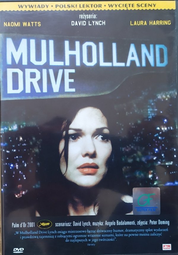 David Lynch Mulholland Drive DVD