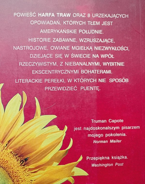 Truman Capote Harfa traw, Drzewo nocy i inne opowiadania
