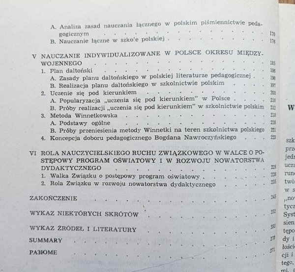 Nowatorstwo dydaktyczne w szkolnictwie ogólnokształcącym w Polsce 1918-1939