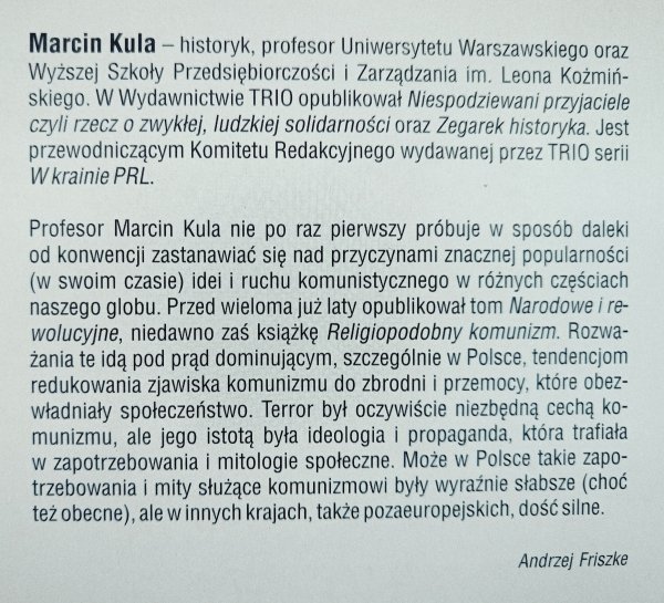 Marcin Kula Komunizm i po komunizmie