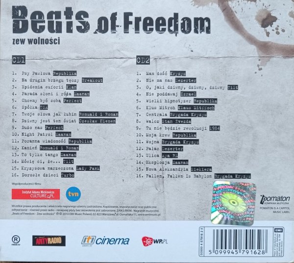 Beats of Freedom / Zew wolności 2CD