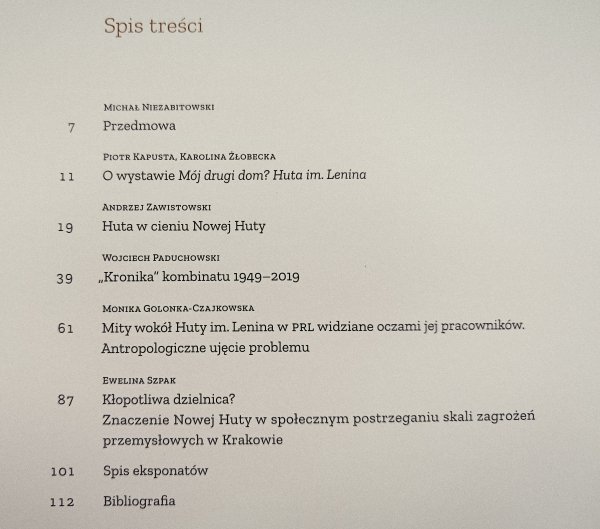 red. Jacek Salwiński Mój drugi dom? Huta im. Lenina