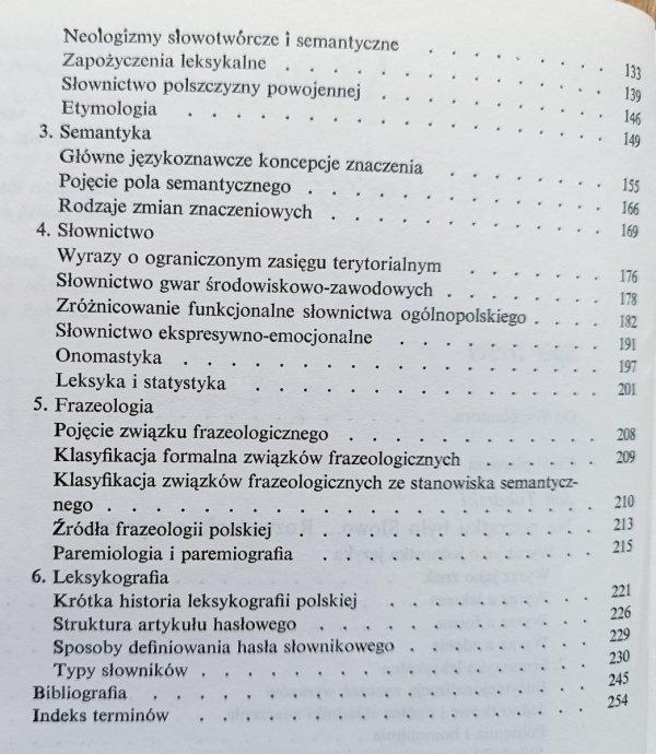 Zarys leksykologii i leksykografii polskiej
