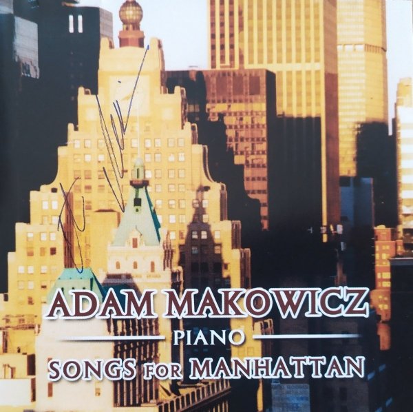 Adam Makowicz Piano. Songs for Manhattan CD