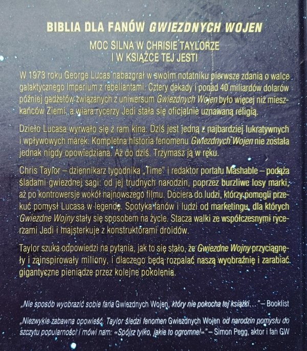 Chris Taylor Gwiezdne Wojny. Jak podbiły wszechświat?