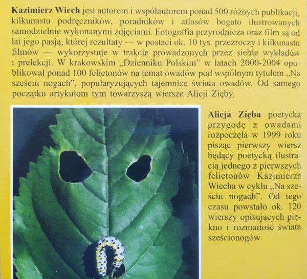 Kazimierz Wiech, Alicja Zięba Na sześciu nogach czyli entomologia na wesoło