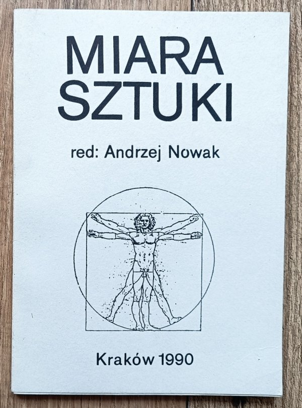 red. Andrzej Nowak Miara sztuki