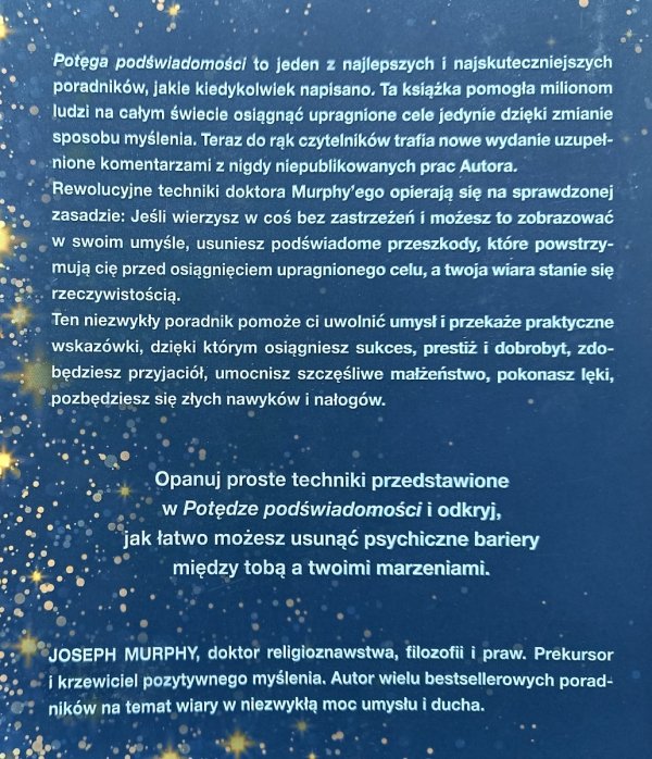 Joseph Murphy Potęga podświadomości