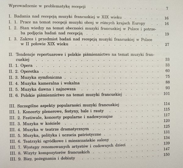 Małgorzata Woźna-Stankiewicz Muzyka francuska w Polsce w II połowie XIX wieku