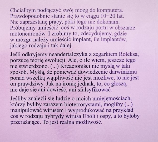 Jeremy Stangroom Co myślą naukowcy