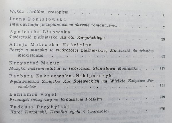 Szkice o kulturze muzycznej XIX w. tom IV